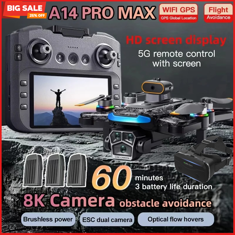 Fpv Drone Charger - VEVLO 2026 A14 Pro Max GPS