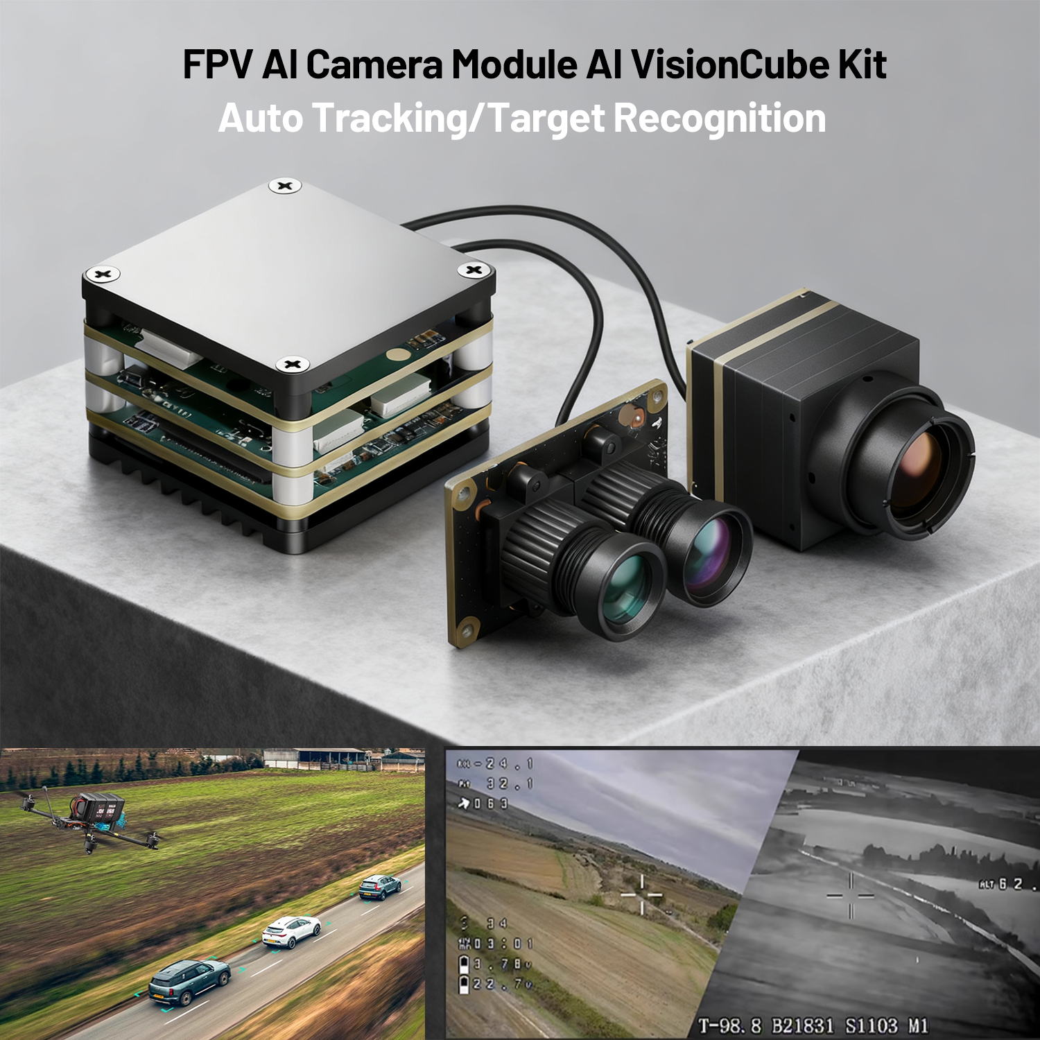 Fpv Drone Camera - FPV AI Camera Module AI VisionCube