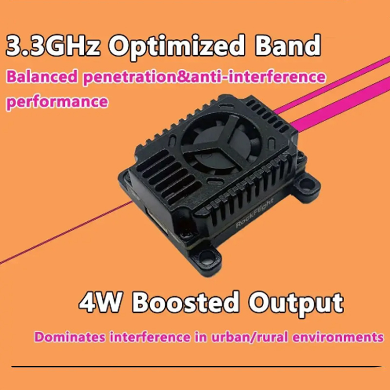 SLONWAKE FPV 3.3G 16CH 4000mW  - Fpv Drone Receiver avaliação e preço