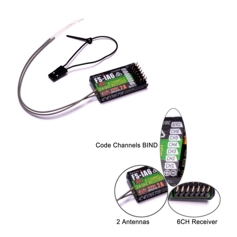 Flysky FS-IA6 Receiver 6CH Dua - Fpv Drone Battery avaliação e preço