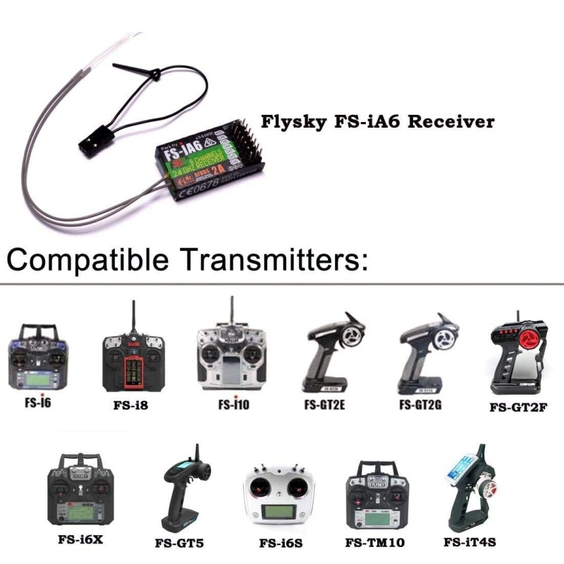 Flysky FS-IA6 Receiver 6CH Dua - Fpv Drone Battery avaliação e preço