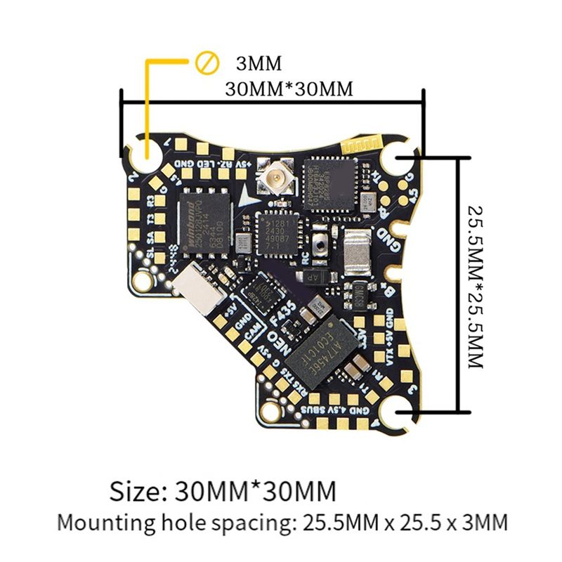 FBIL-F435 NEO 1S AIO Flight Co - Fpv Drone Flight Controller avaliação e preço