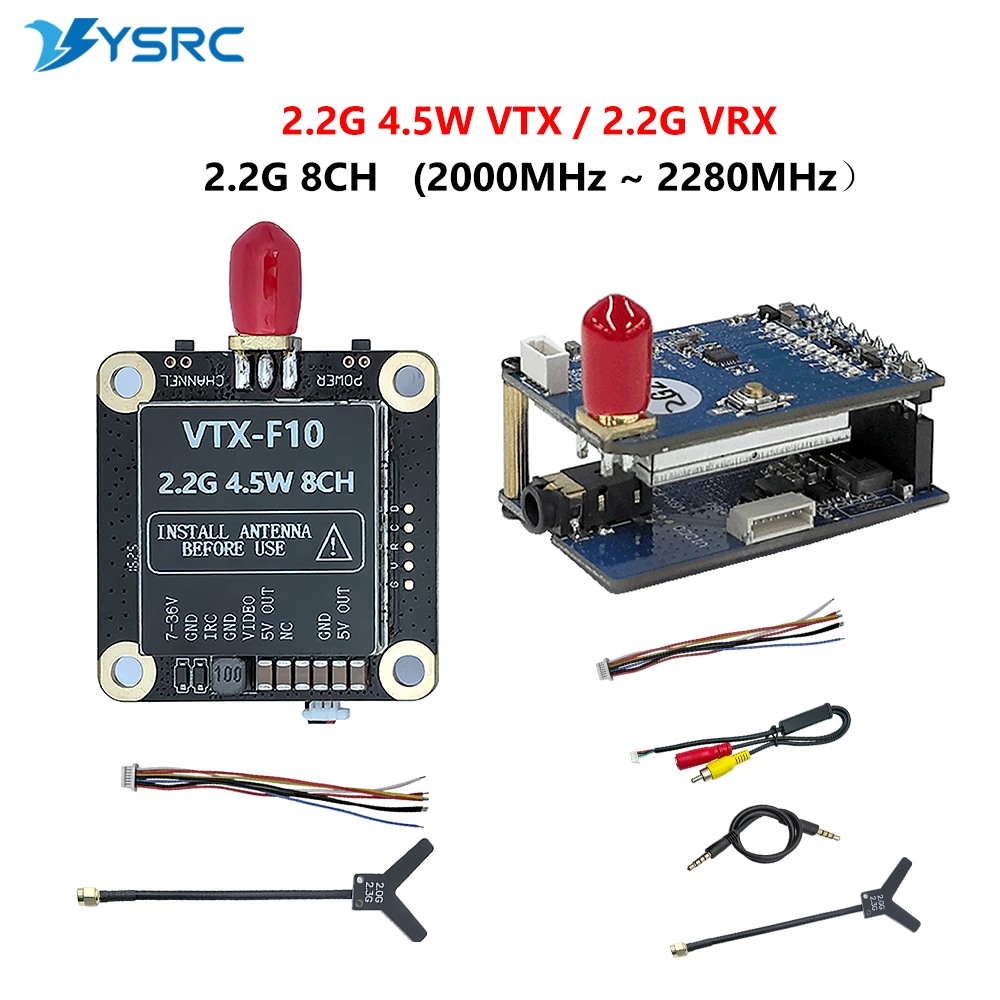 2.0-2.2G 4.5W VTX 8CH FPV Vide - Fpv Drone Receiver avaliação e preço