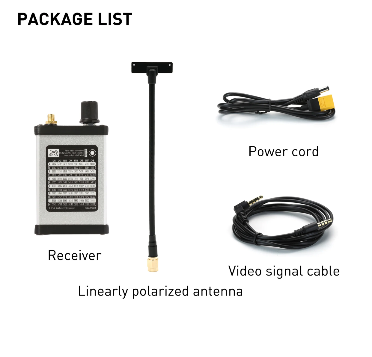 RushFpv 6.1G-7.2G / 4.8G-6.1G  - Fpv Drone Receiver avaliação e preço