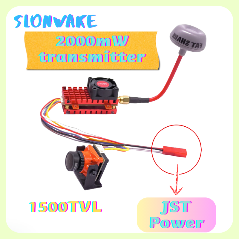 Range 5.8G 2W FPV Wireless Tra - Fpv Drone Receiver avaliação e preço