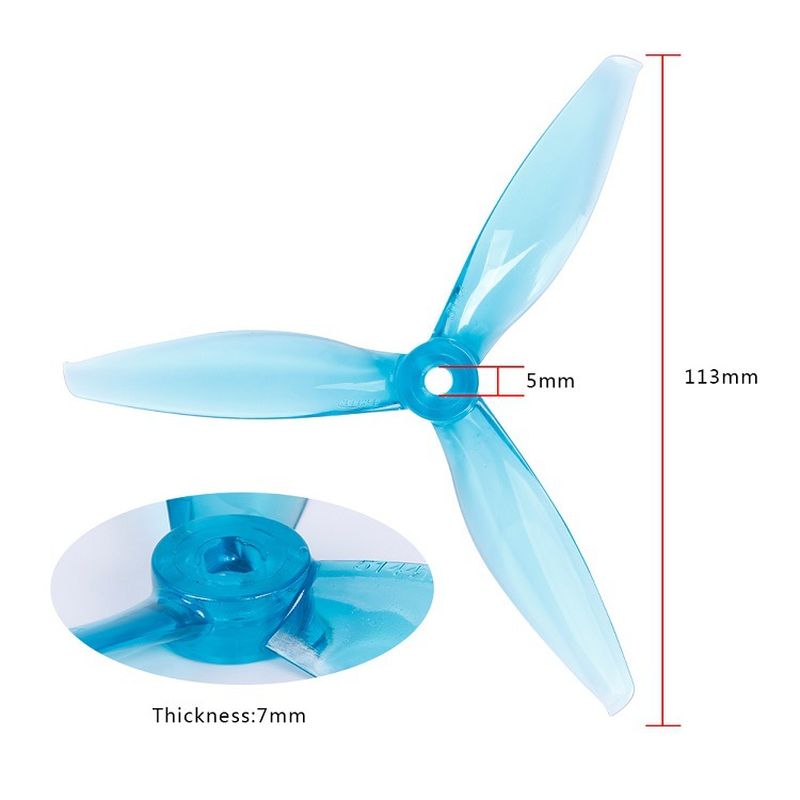 GEMFAN Freestyle 5144 5.1 Inch - Fpv Drone Propeller avaliação e preço