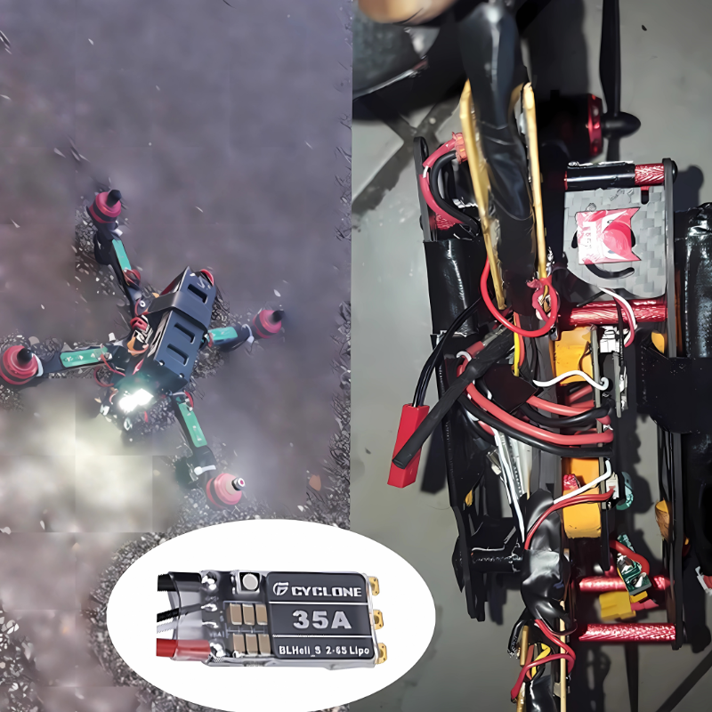 Cyclone 35A BLHeli_S ESC - Hig - Fpv Drone Quadcopter avaliação e preço