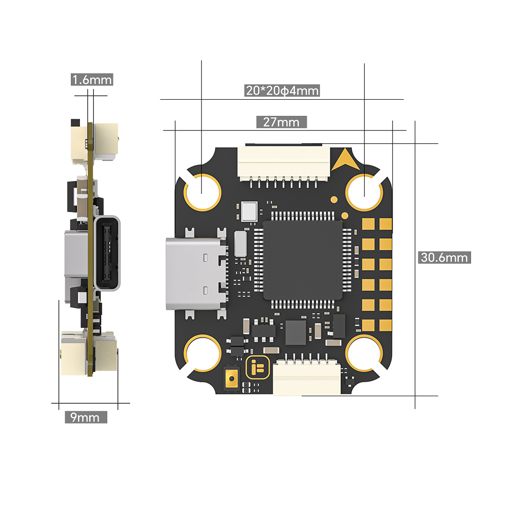 iFlight Borg F7 Mini Stack  Bo - Fpv Drone Esc avaliação e preço