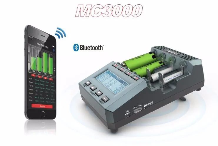 MC3000  Smart 4 Slots LCD Disp - Fpv Drone Charger avaliação e preço