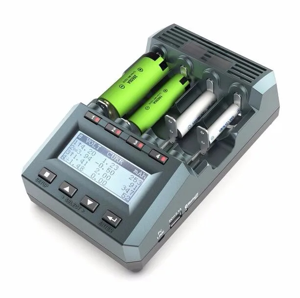 MC3000  Smart 4 Slots LCD Disp - Fpv Drone Charger avaliação e preço