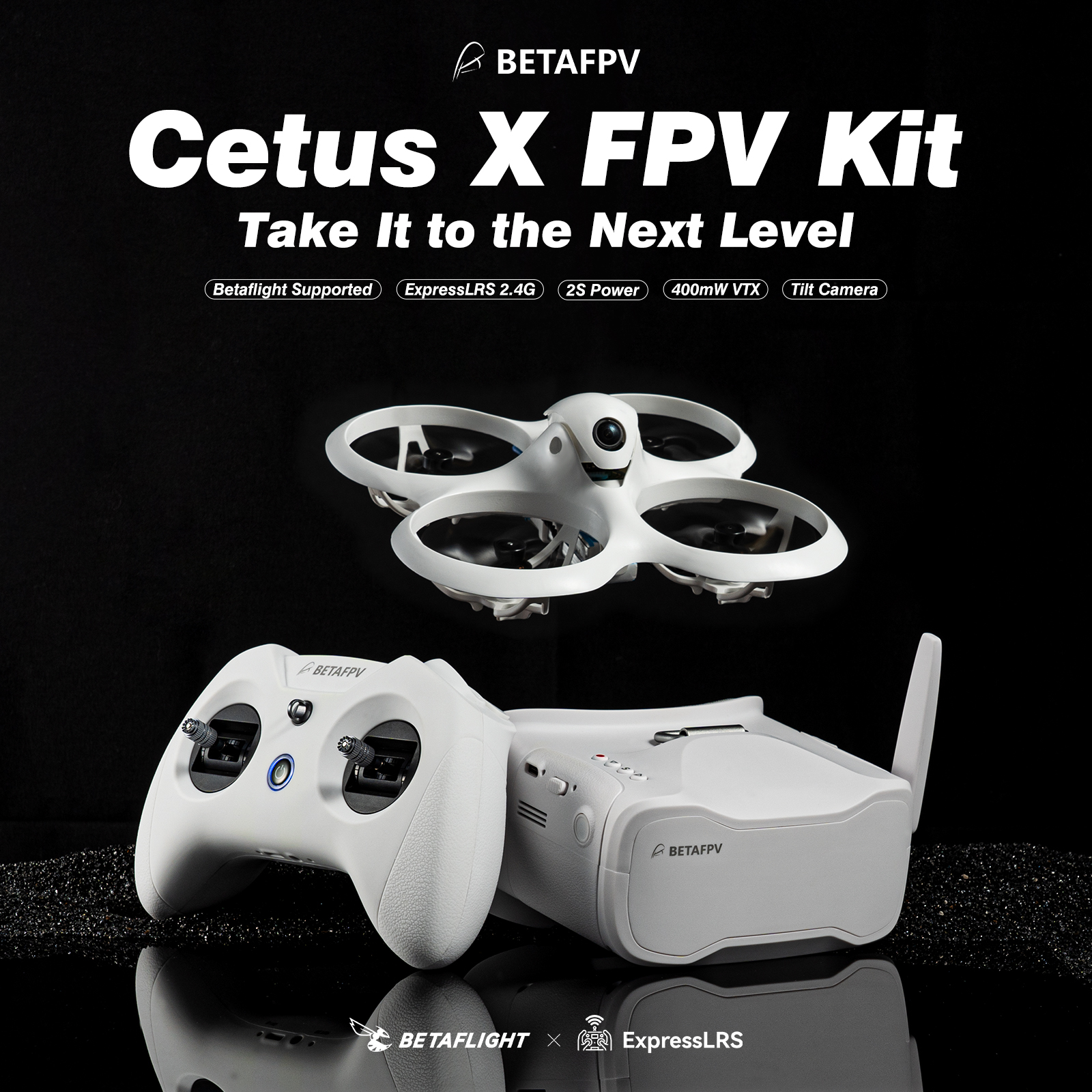 BETAFPV Cetus X FPV Kit Racing - Fpv Drone Goggles avaliação e preço