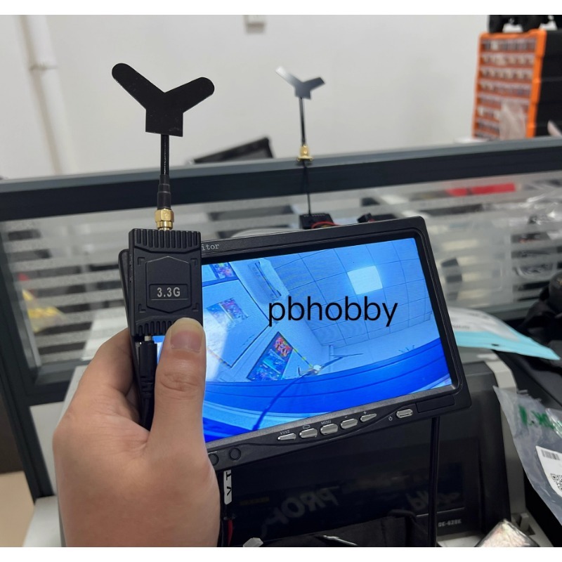 3.3GHz FPV VTX/VRX  3W Analog  - Fpv Drone Vtx avaliação e preço