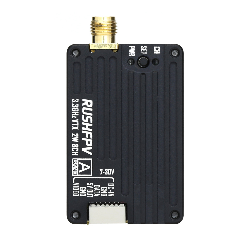 RUSHFPV 3.3G 2W VTX Transmitte - Fpv Drone Receiver avaliação e preço