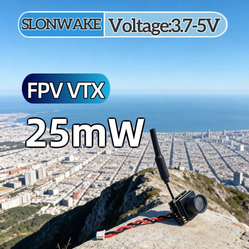 SLONWAKE FPV 25mW power simula - Fpv Drone Frame avaliação e preço