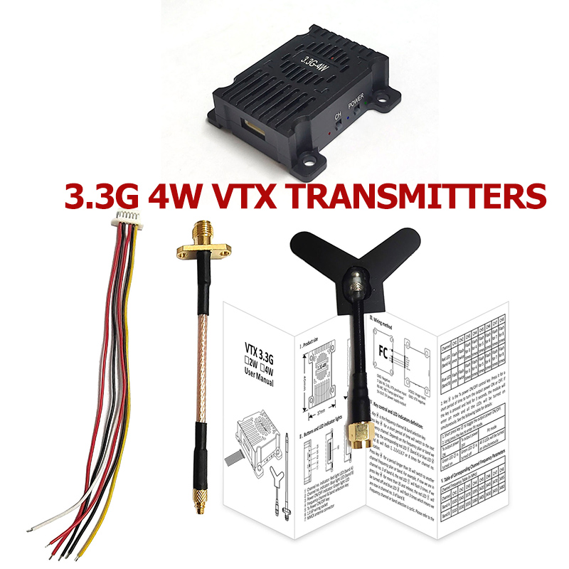 3.3GHz 3.3G 4W FPV Drones Mode - Fpv Drone Kit avaliação e preço