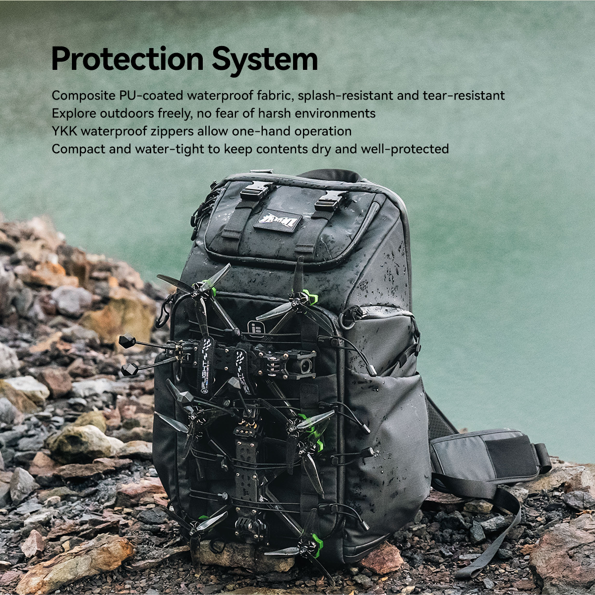 FPV Drone Backpack V2 540X380X - Fpv Drone Bag avaliação e preço