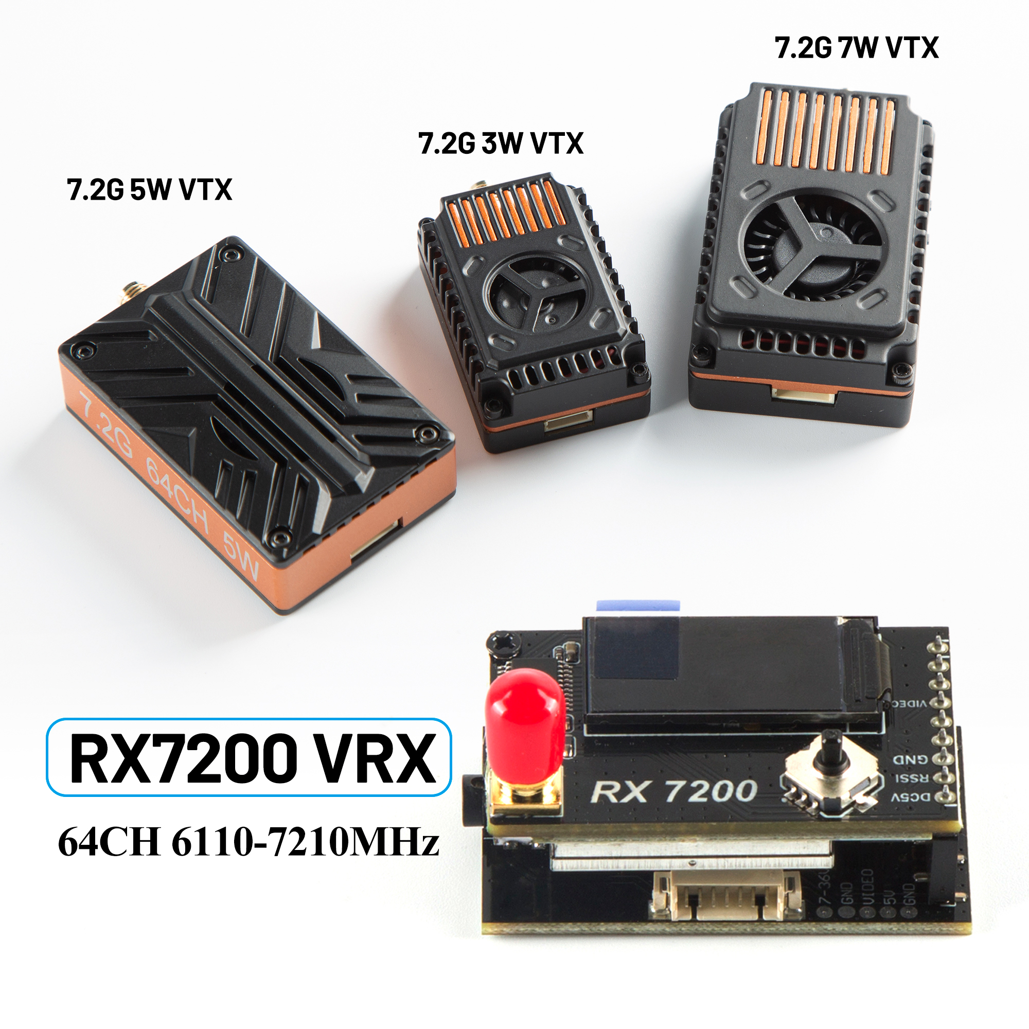 7.2G Video Receiver Module 64- - Fpv Drone Goggles avaliação e preço