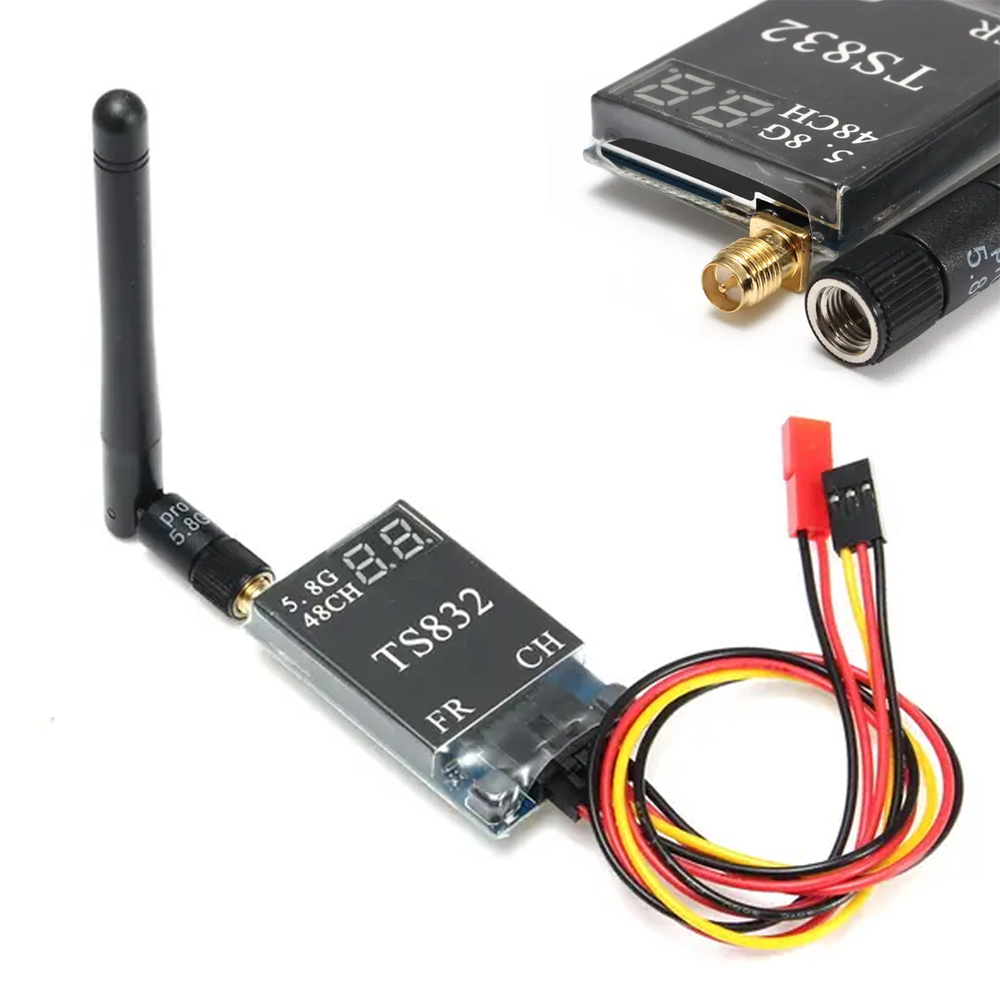 TS832 48CH 5.8G 600mw 5km Wire - Fpv Drone Camera avaliação e preço