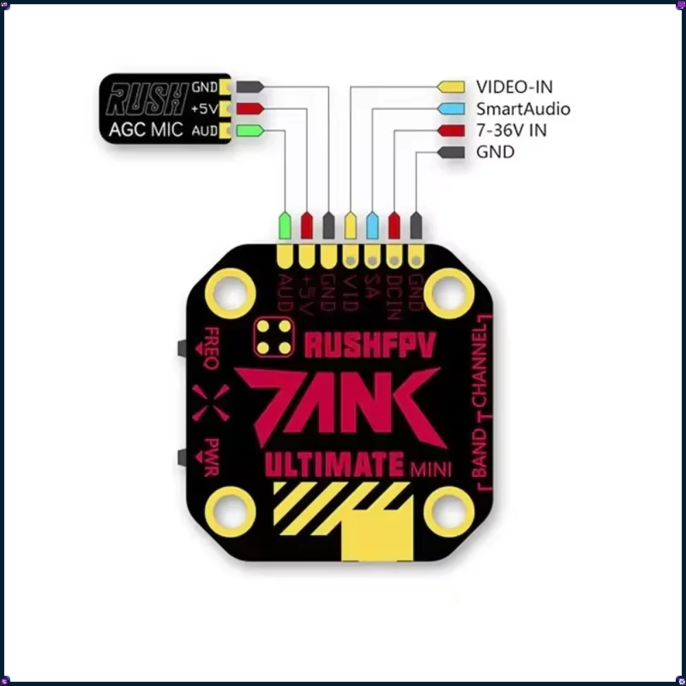 Rush Cherry FPV Stubby Antenna - Fpv Drone Antenna avaliação e preço