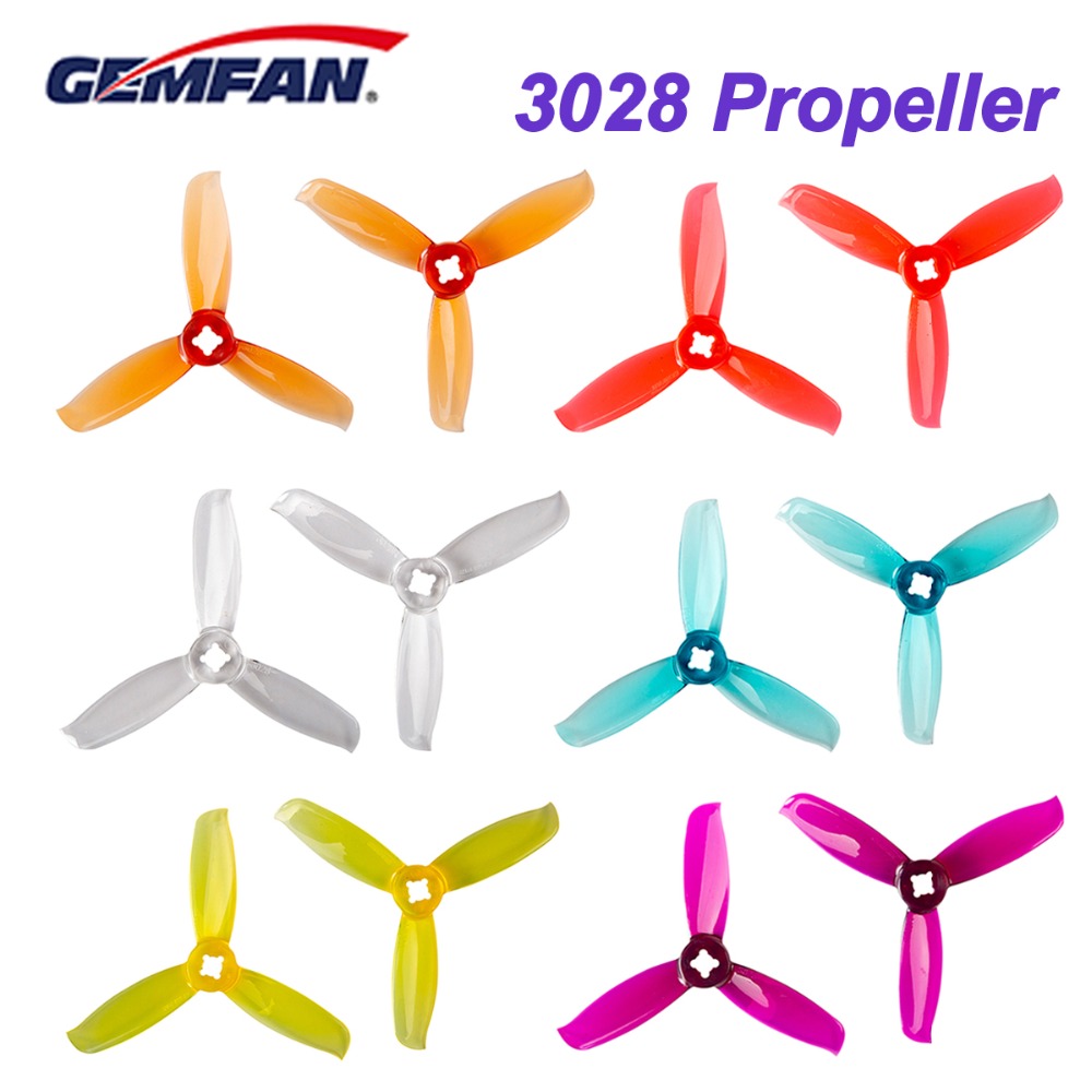 10pairs / 20pcs Gemfan Windanc - Fpv Drone Propeller avaliação e preço