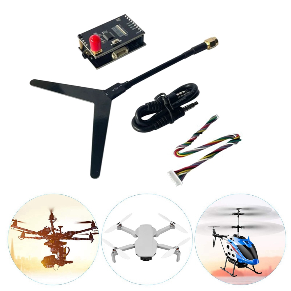 A63T-1.2G 2W VTX+1.2G 1.3G VRX - Fpv Drone Receiver avaliação e preço