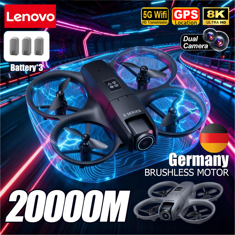 Lenovo D16 GPS Drone 8K Aerial - Fpv Drone Charger avaliação e preço
