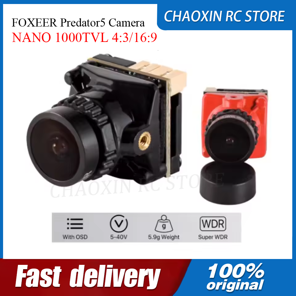 FOXEER Predator5 Camera NANO 1 - Fpv Drone Battery avaliação e preço