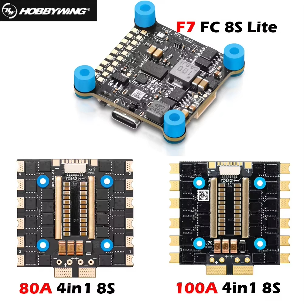 HobbyWing XRotor 80A  100A 4in - Fpv Drone Flight Controller avaliação e preço