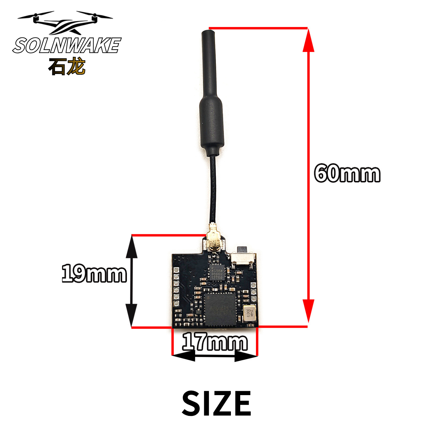 SLONWAKE Nano 5.8G 48CH 200mW  - Fpv Drone Receiver avaliação e preço