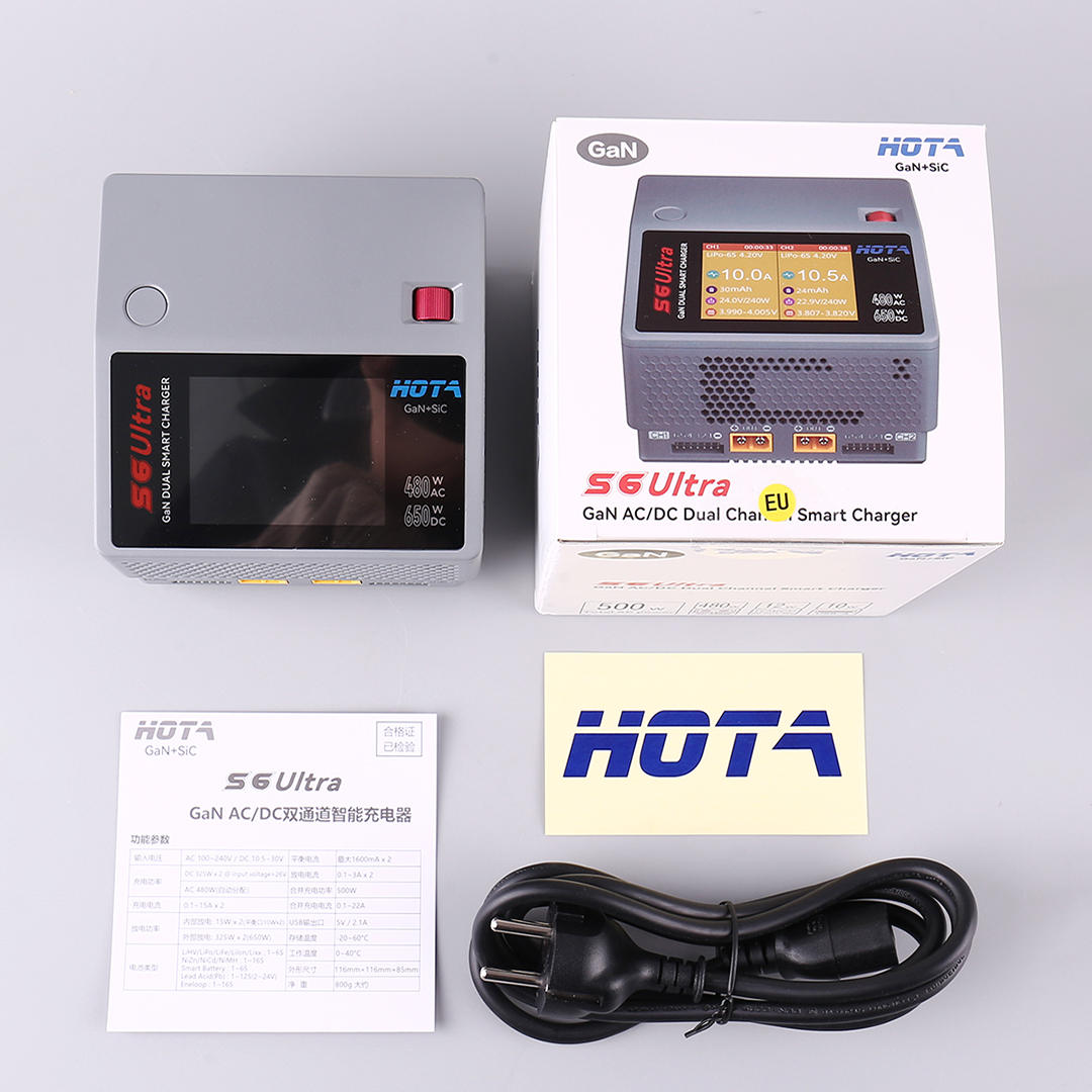 HOTA S6 Ultra Gallium Nitride  - Fpv Drone Charger avaliação e preço