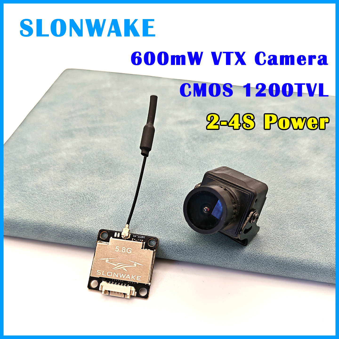 SLONWAKE Ready to use 5.8G 48C - Fpv Drone Frame avaliação e preço