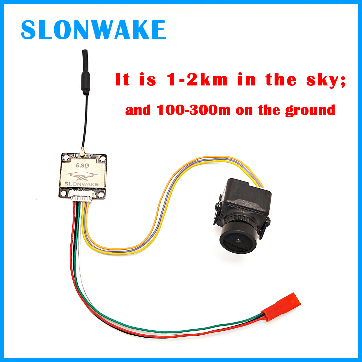 SLONWAKE Ready to use 5.8G 48C - Fpv Drone Frame avaliação e preço