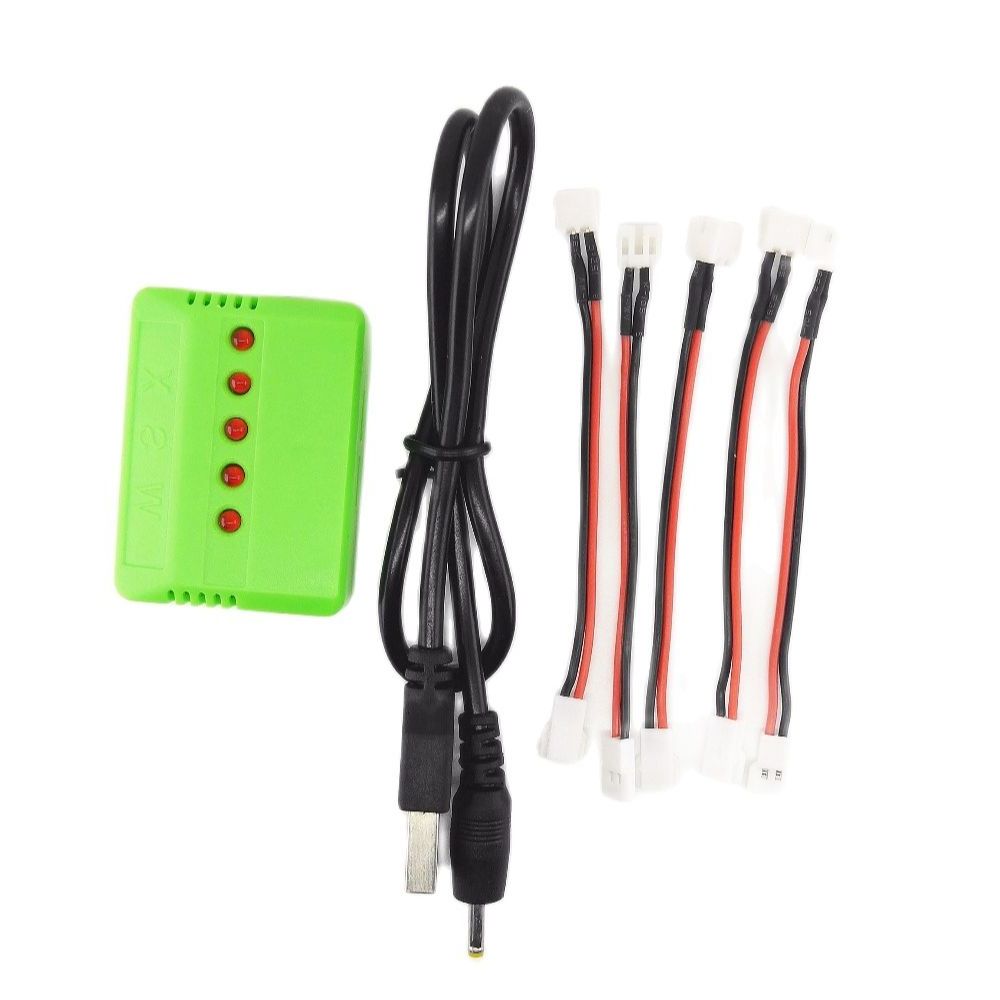 5PCS Cables And 1X 5 In 1 USB  - Fpv Drone Charger avaliação e preço