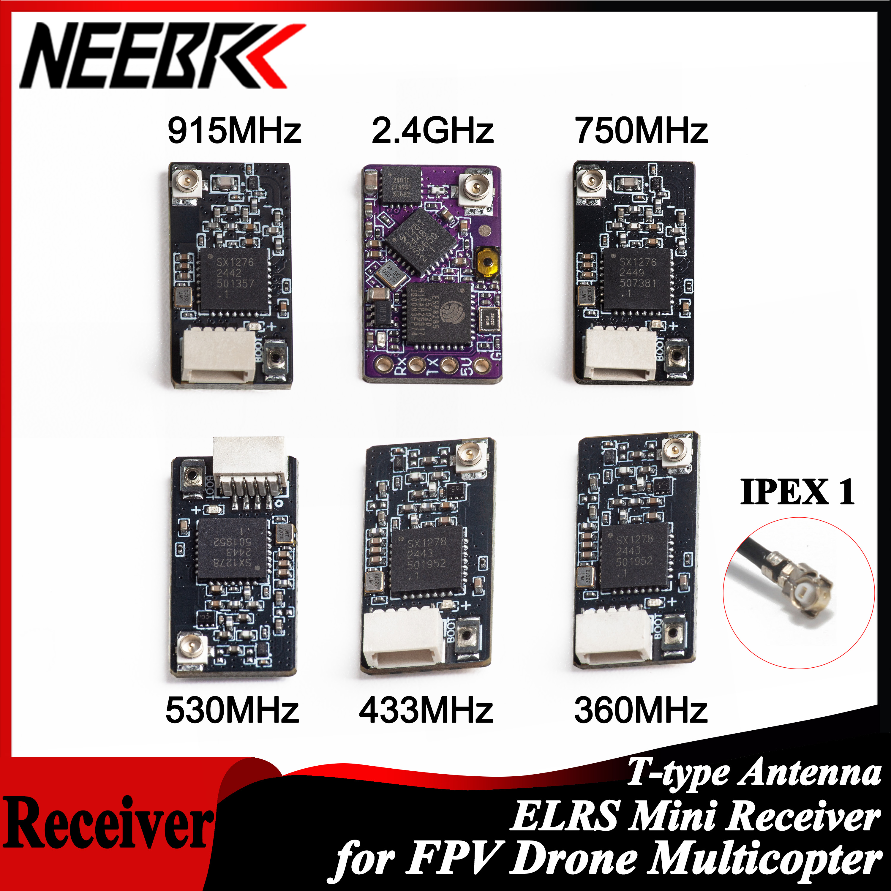 NEEBRC ELRS 2.4G/915Mhz/360Mhz - Fpv Drone Quadcopter avaliação e preço