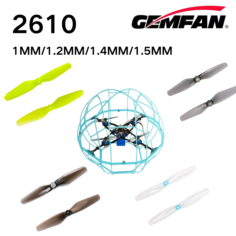 2610 Props Gemfan 2.6inch 2 Bl - Fpv Drone Propeller avaliação e preço