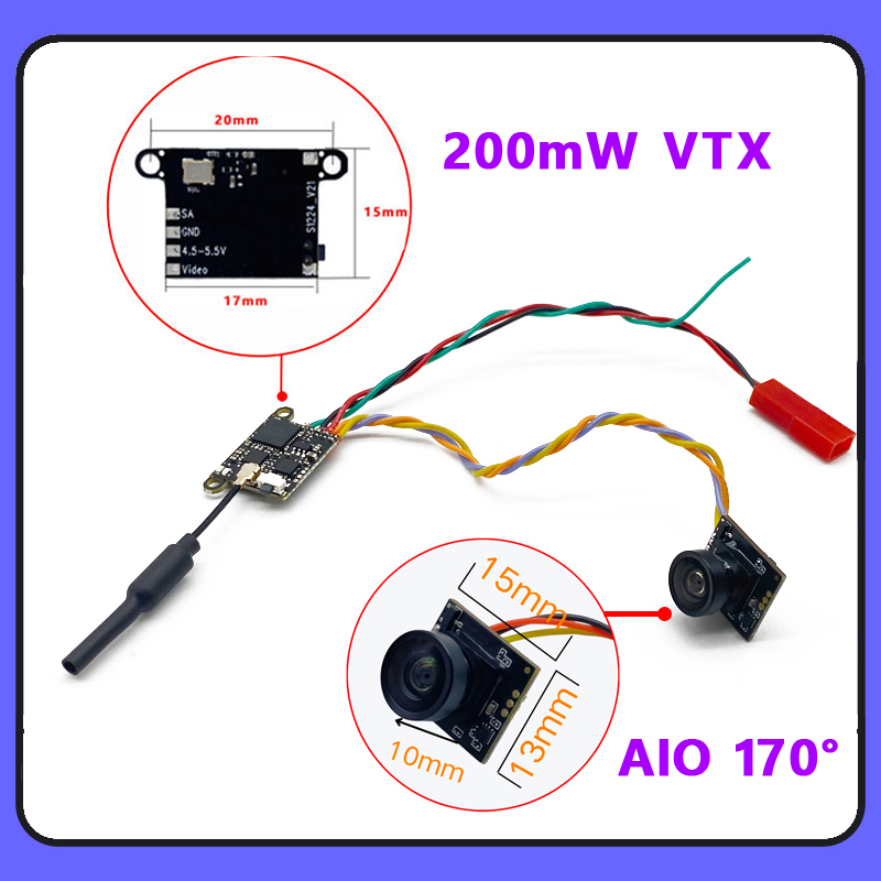 SLONWAKE 5.8G 1200TVL FPV Came - Fpv Drone Frame avaliação e preço