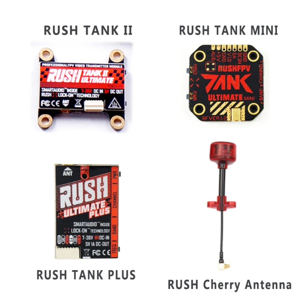 RUSH TANK Ultimate II/Mini/ PL - Fpv Drone Receiver avaliação e preço