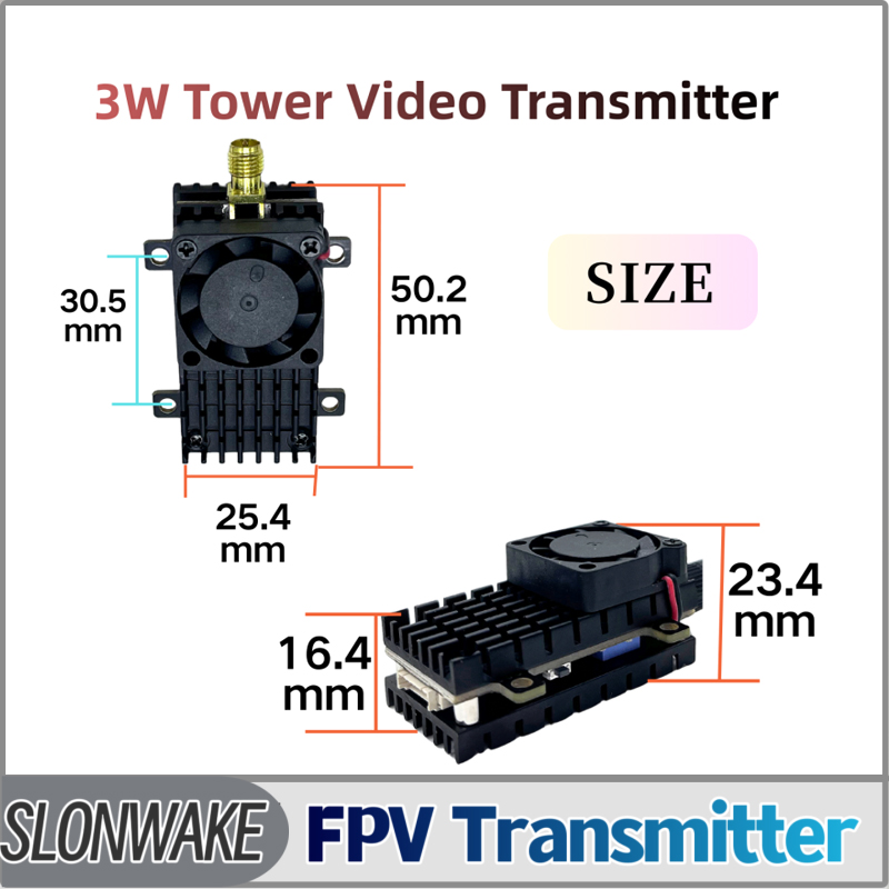 SLONWAKE 5.8G 3000mW Simulatio - Fpv Drone Frame avaliação e preço