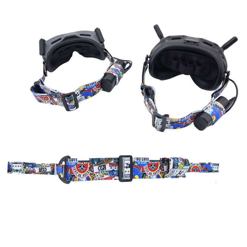 Goggles Head Strap Headband El - Fpv Drone Goggles avaliação e preço