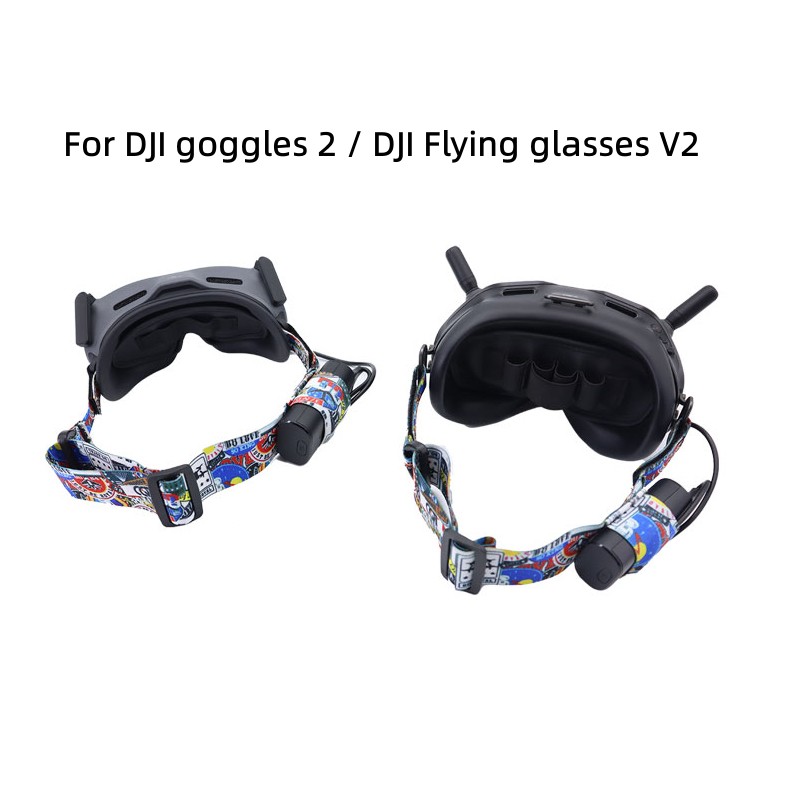 Goggles Head Strap Headband El - Fpv Drone Goggles avaliação e preço