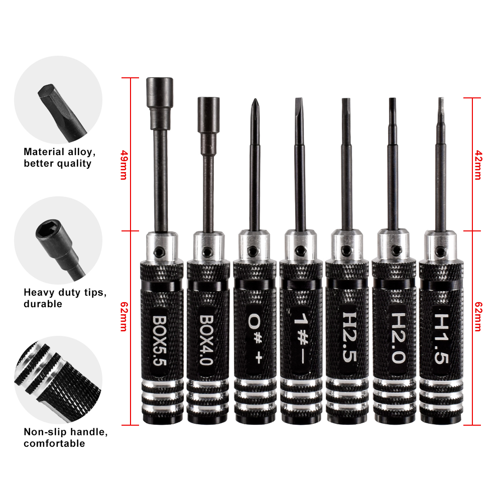 9IMOD RC Hex Driver Set Metal  - Fpv Drone Tool Kit avaliação e preço