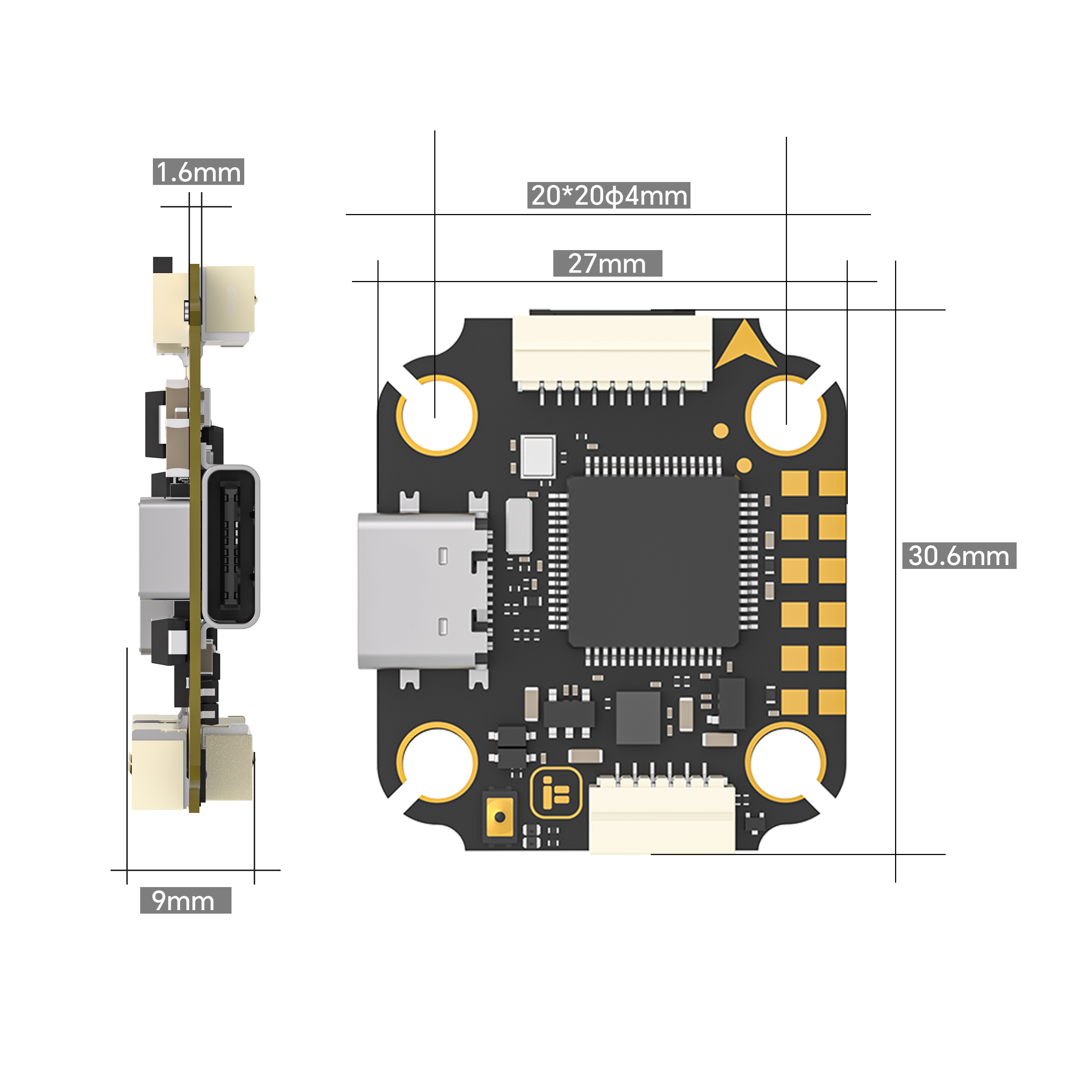 iFlight Borg F7 Mini Stack Fli - Fpv Drone Flight Controller avaliação e preço