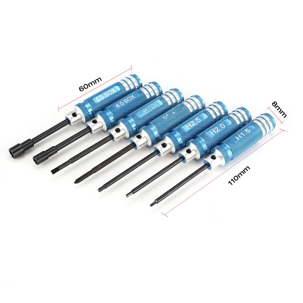 YSIDO 7Pcs 1.5 2.0 2.5mm Hex S - Fpv Drone Tool Kit avaliação e preço