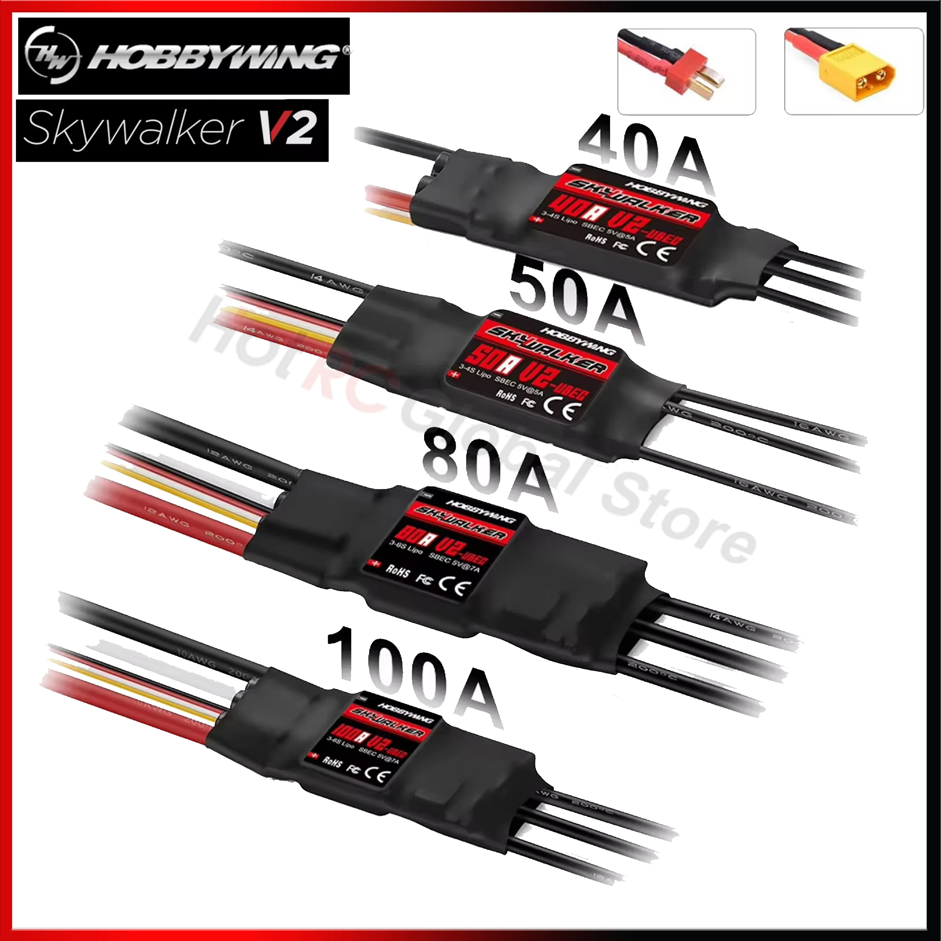 HOBBYWING Skywalker V2 Series  - Fpv Drone Esc avaliação e preço