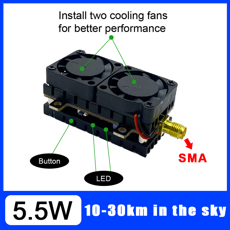 Long Range 5.8GHz 5.5W Video T - Fpv Drone Flight Controller avaliação e preço