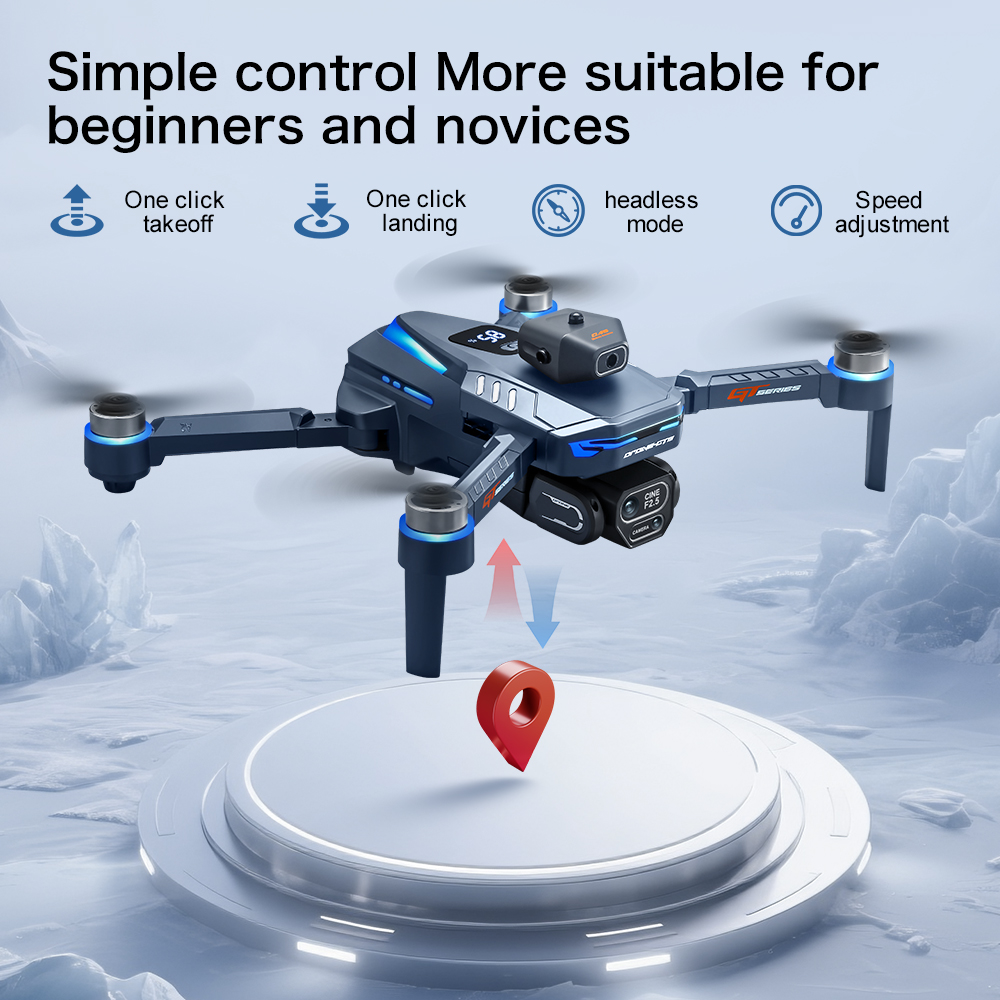 2026 New GT8 Drone GPS 8K Prof - Fpv Drone Charger avaliação e preço