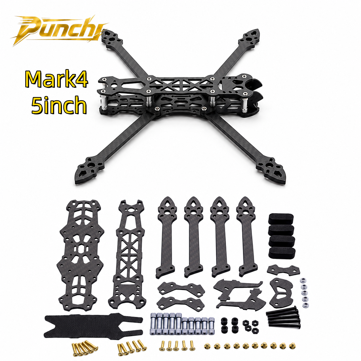 Mark4 5inch FPV Carbon Fiber F - Fpv Drone Quadcopter avaliação e preço