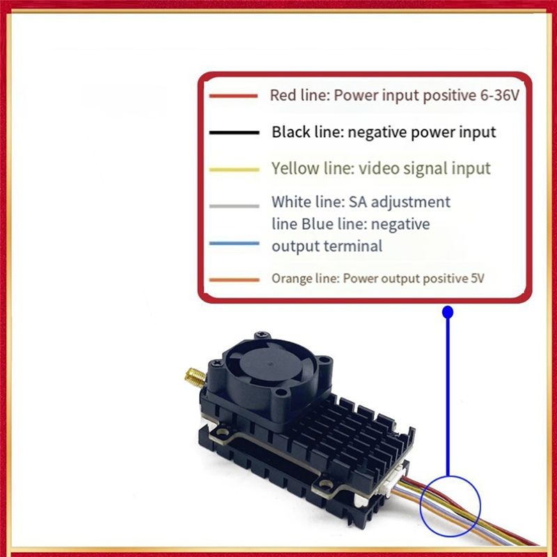 ABWE-Long Range 5.8Ghz 2W FPV  - Fpv Drone Vtx avaliação e preço