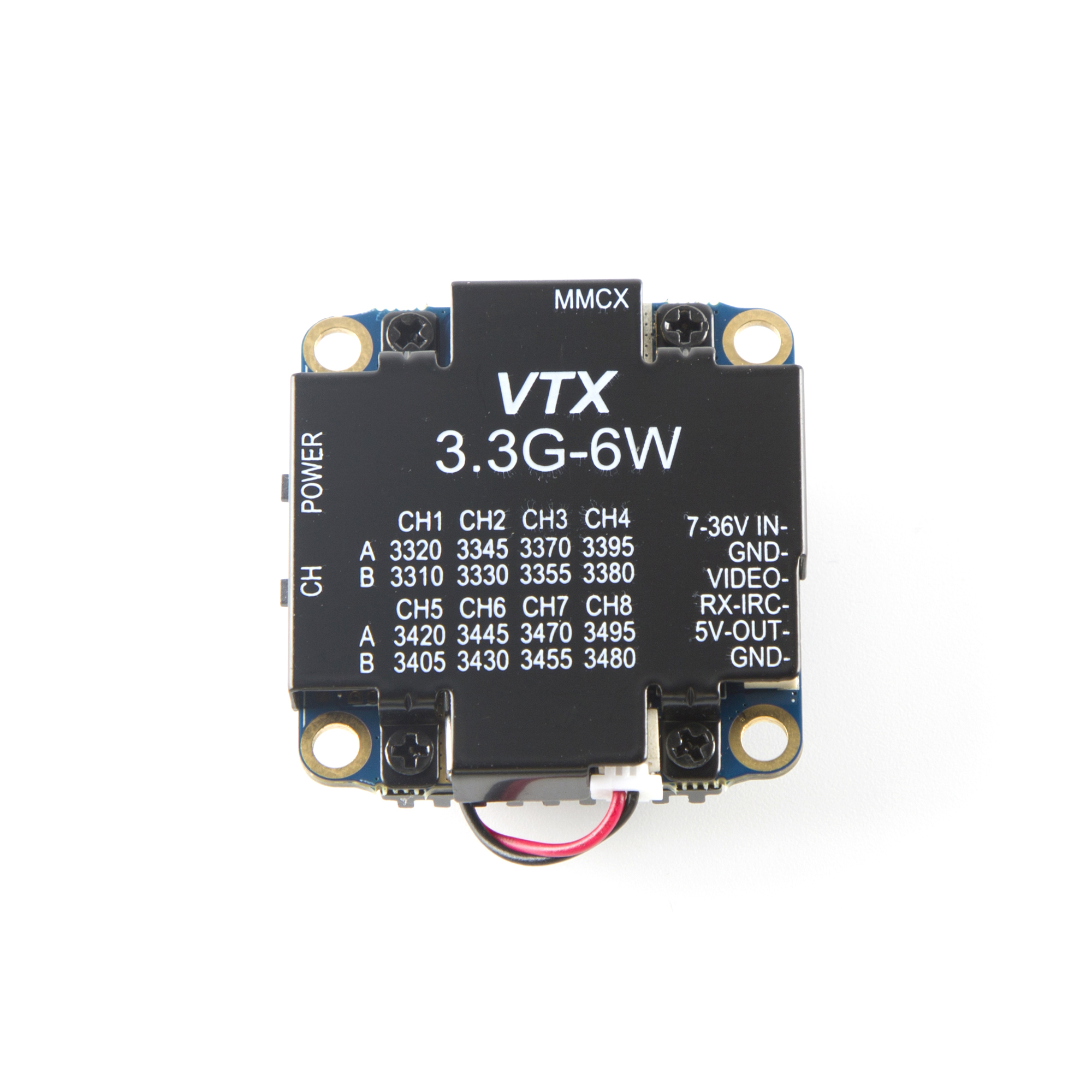 FPV Video Transmitter 3.3G 6W  - Fpv Drone Vtx avaliação e preço