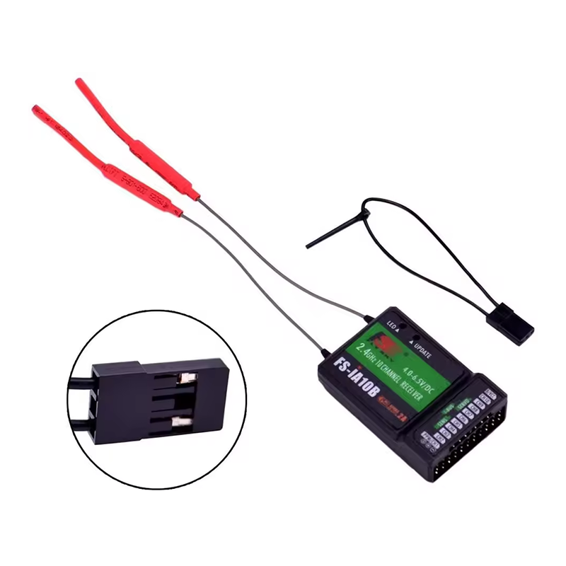 Flysky FS-iA10B 2.4G 10 Channe - Fpv Drone Receiver avaliação e preço